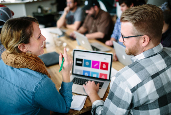 Kelsey, Director of CX, and Josh, Director of Engineering, use Design Thinking to solve a problem.