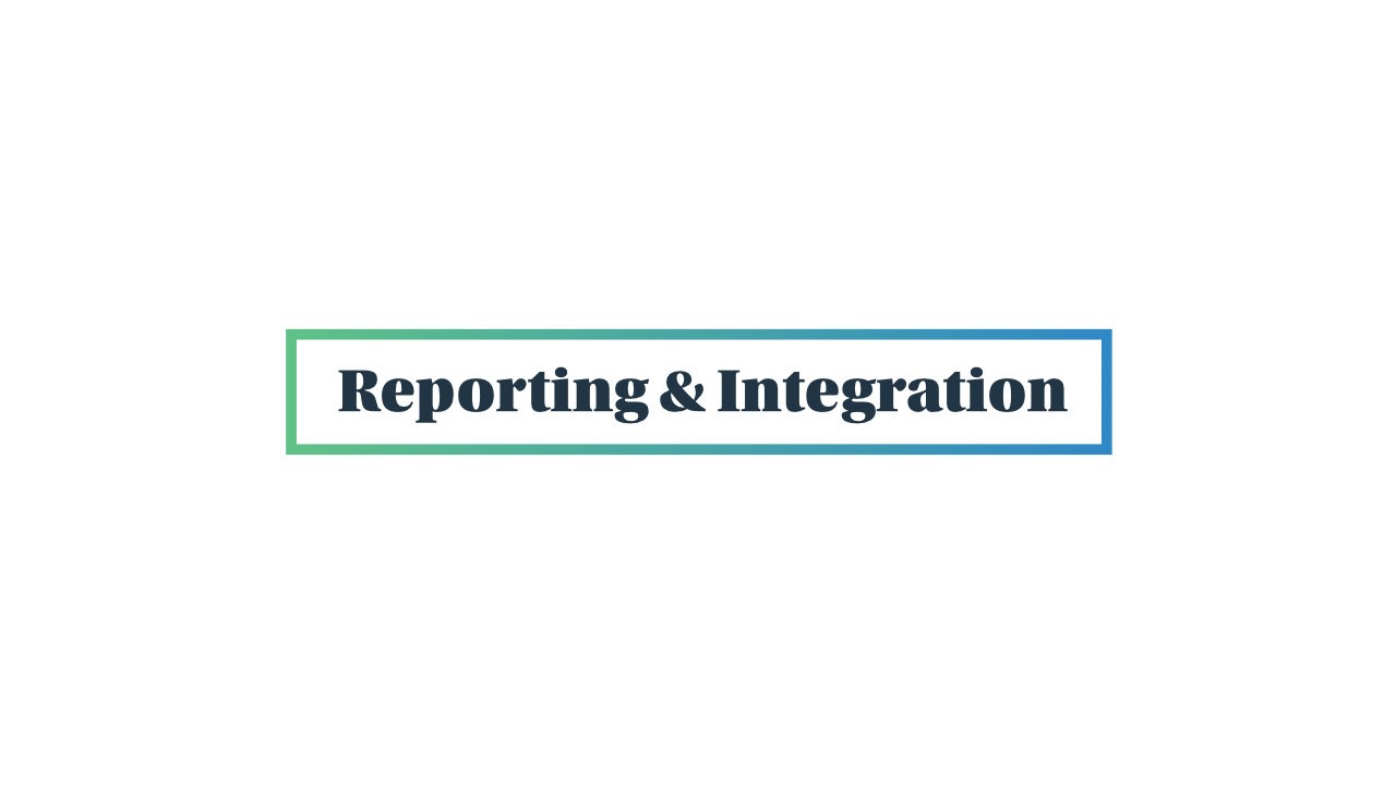 Watch the Wisetail Reporting and Integration video.