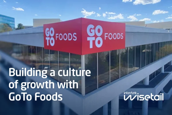 GoTo Foods office building with logo and text reading “Building a culture of growth with GoTo Foods”
